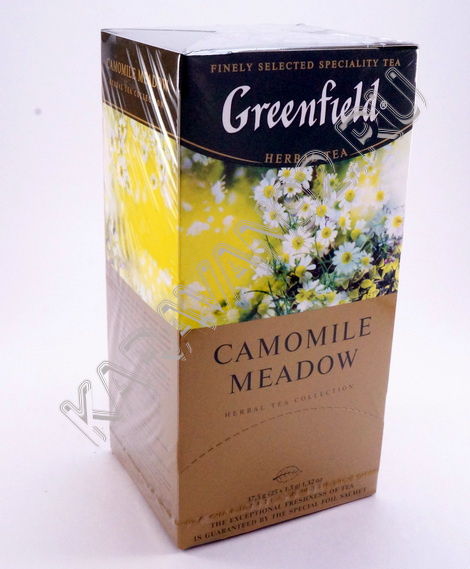 Чайный напиток со вкусом ромашки Гринфилд Camomile Meadow 25пак*1,5г