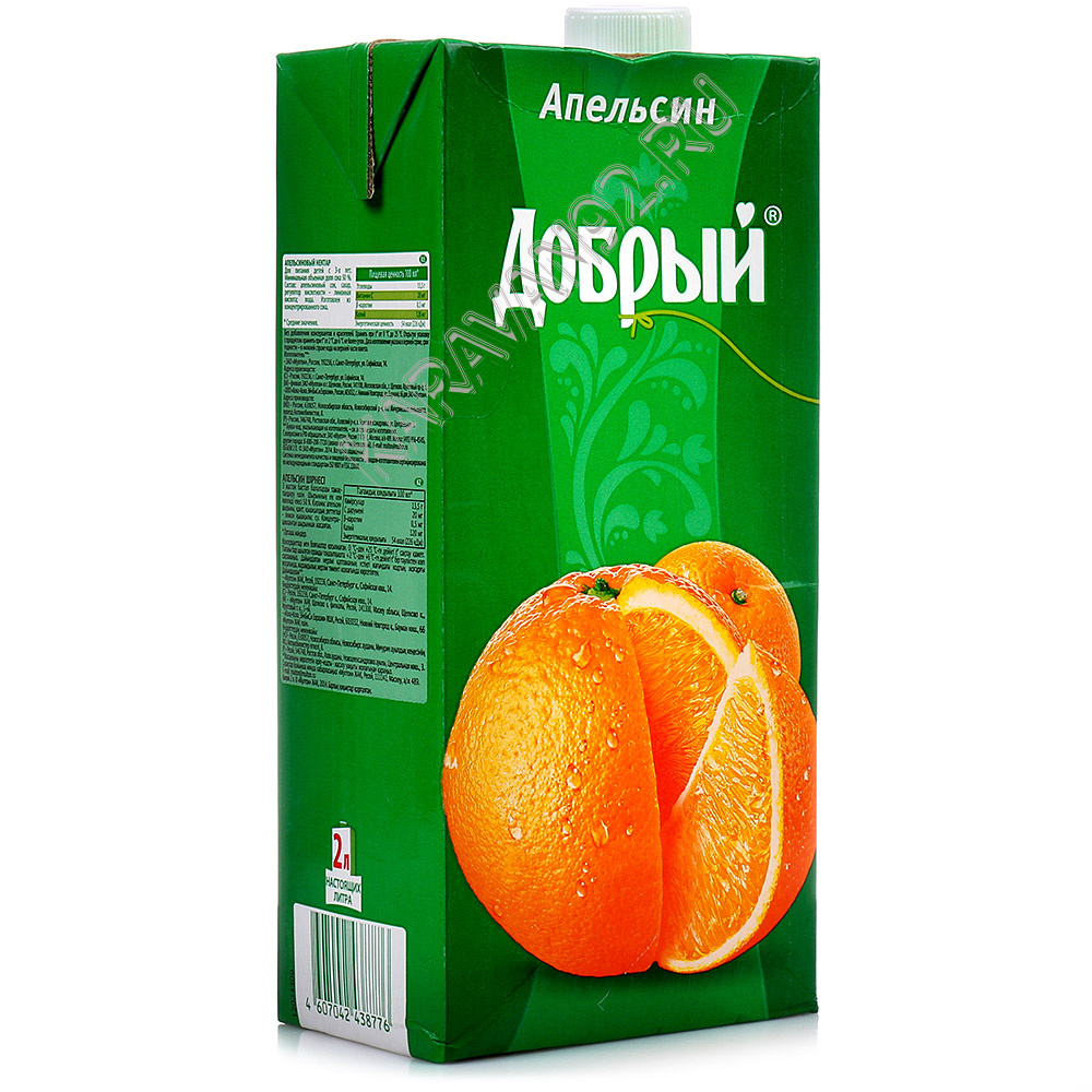 Добрый 2л апельсин-мандарин нектар 