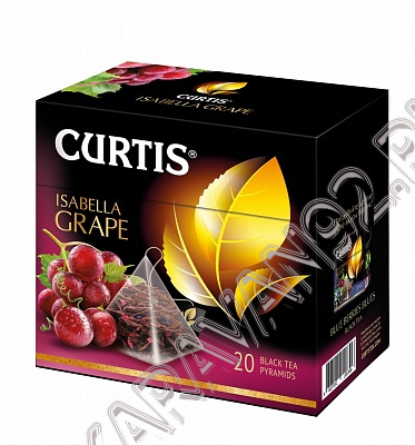 Чай Curtis Isabella Grape черный 20пак*1,7г