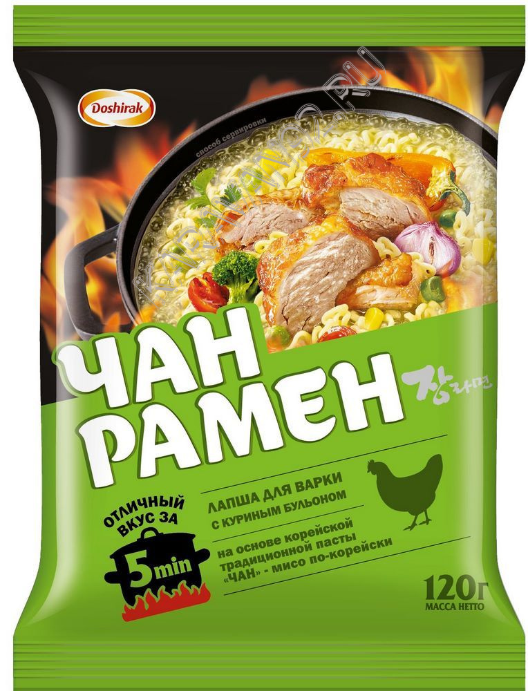 Лапша Чан рамён с куриным бульоном 120 гр