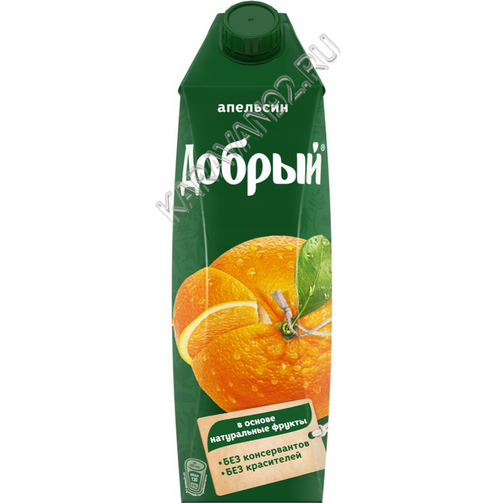 Добрый 1л апельсин нектар 