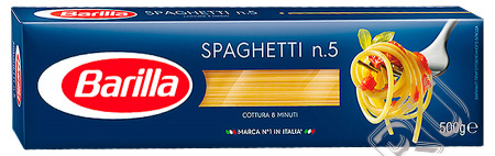 Мак.изделия Barilla Spaghetti №5 450г