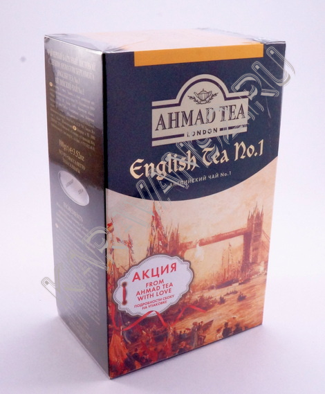 Чай Ахмад черный листовой English tea №1 100г