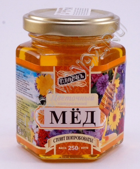 Мёд цветочный Стоевъ 250г