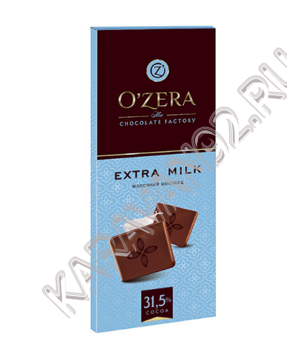 Шоколад O'ZERO extra milk 90г