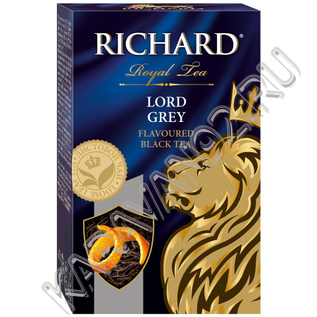 Чай чёрный Richard Lord Grey листовой с бергамотом 90г