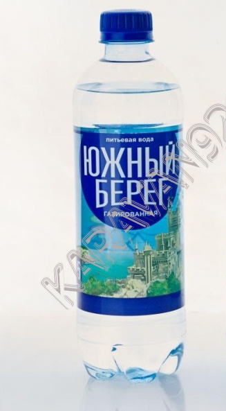 Вода  питьевая газированная 2,25 л Южный Берег