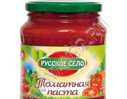 Томатная паста 25% Русское село 500г