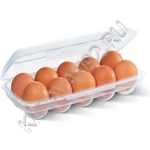 Яйцо куриное  Крымское белое (ОКТЯБРЬСКОЕ) С1 10шт +лоток 