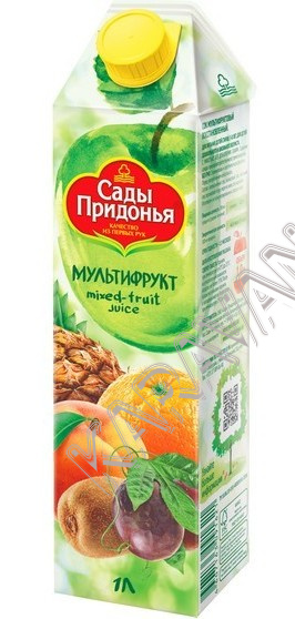 Сок Сады Придонья "Мультифрукт" 1л