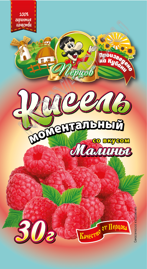 Кисель Малина Перцов 1 кг