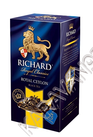 Чай чёрный Richard Royal Ceylon 25пак*2г