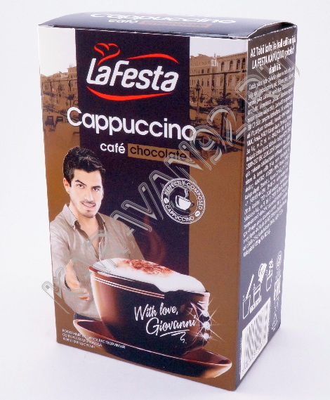 Кофейный напиток La Festa Капучино растворимый Шоколад 10шт*12,5г