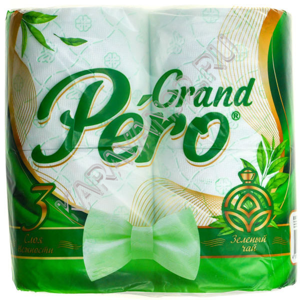 Туалетная бумага Pero 3 слоя 4шт