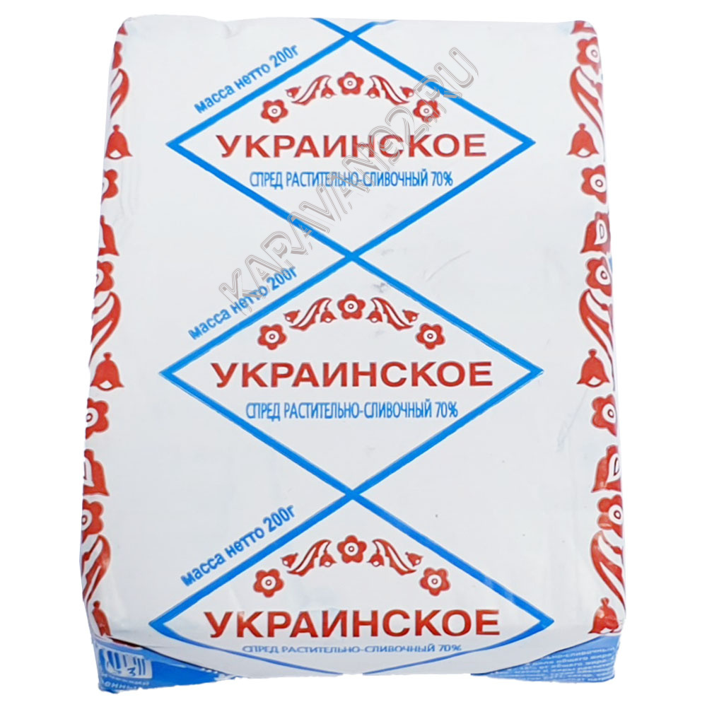 Спред растительно-сливочный "Украинское" 200г