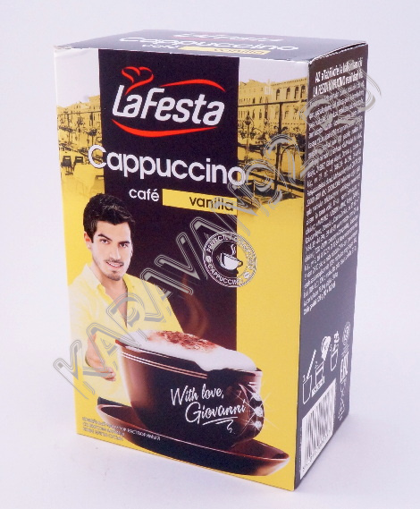 Кофейный напиток La Festa Капучино растворимый Ваниль 10шт*12,5г