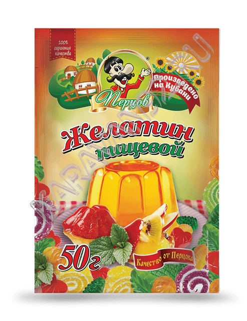 Желатин Перцов 50гр