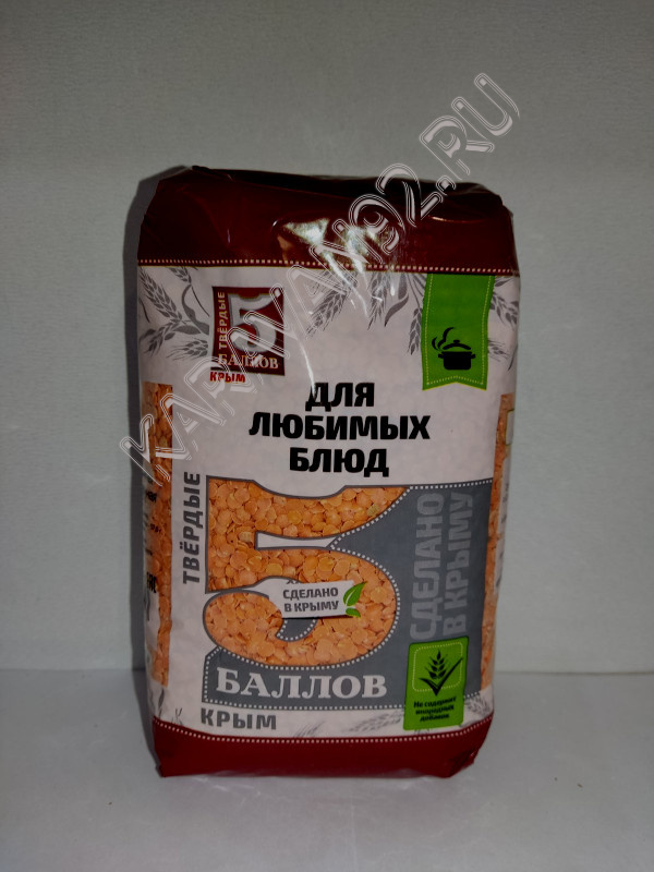 Чечевица красная "5 Баллов" 800г 