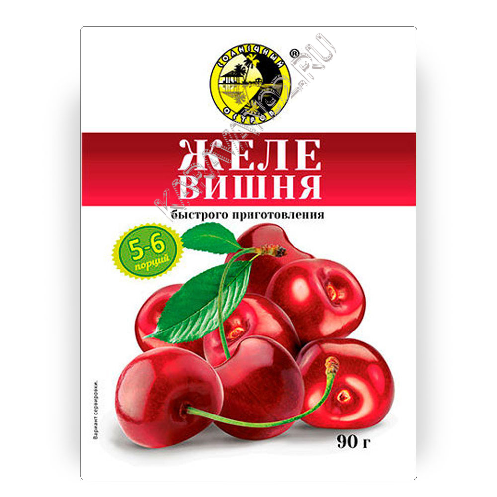 Желе Вишня Солнечный остров 90г