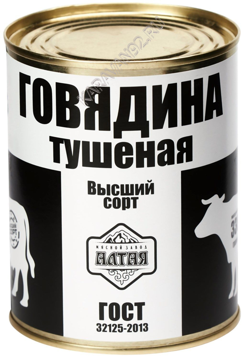 Говядина тушеная в/с Алтайский край ж/б 338гр 