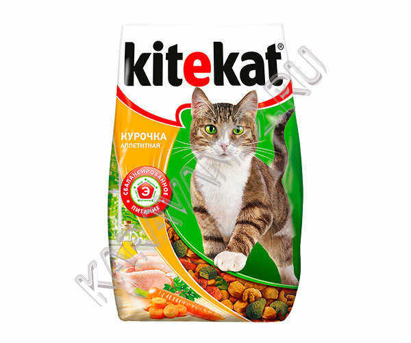 Корм для котов Kitekat 350 г. Аппетитная курочка» 