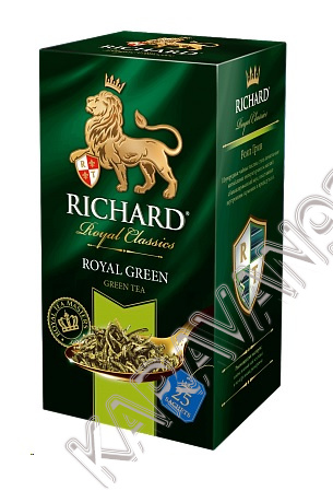 Чай зелёный Richard Royal Green 25пак*2г