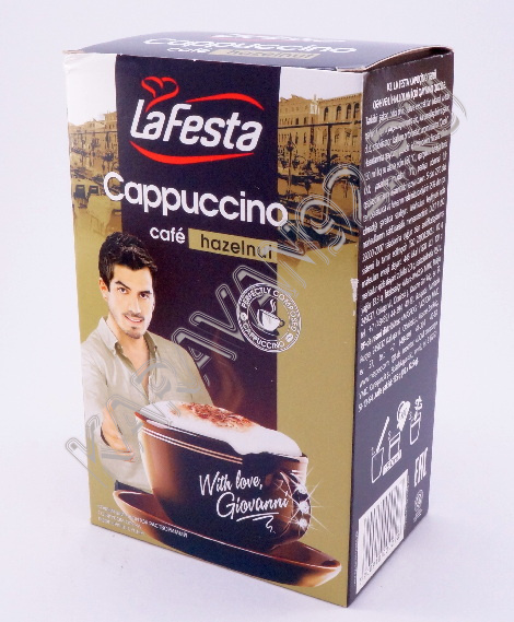 Кофейный напиток La Festa Капучино растворимый Орех 10шт*12,5г