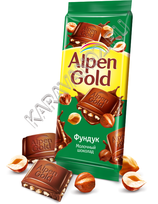 Шоколад Alpen Gold фундук 90гр