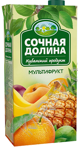 Сочная Долина "Мультифрукт" 1,93л