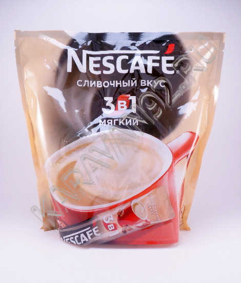 Кофейный напиток Нескафе растворимый 3в1 Мягкий 20шт*16г