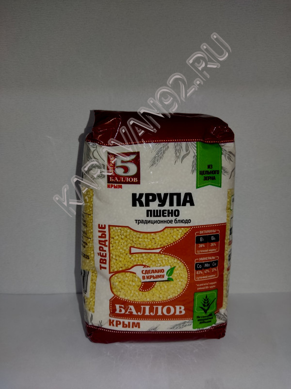 Пшено "5 Баллов" 800г 