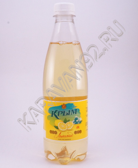 Напиток Крым Лимонад газированный 0,5л пластик