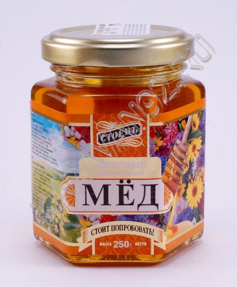 Мёд липовый Стоевъ 250г