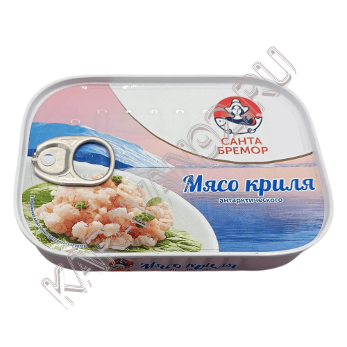 Мясо криля натуральное Санта Бремор 100г