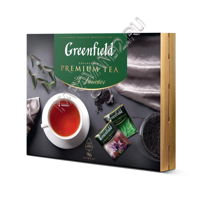 Набор чая Гринфилд 96 пак. (24 видов чая)