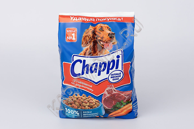 Сухой корм для собак Chappi 600 гр Говядина по-домашнему