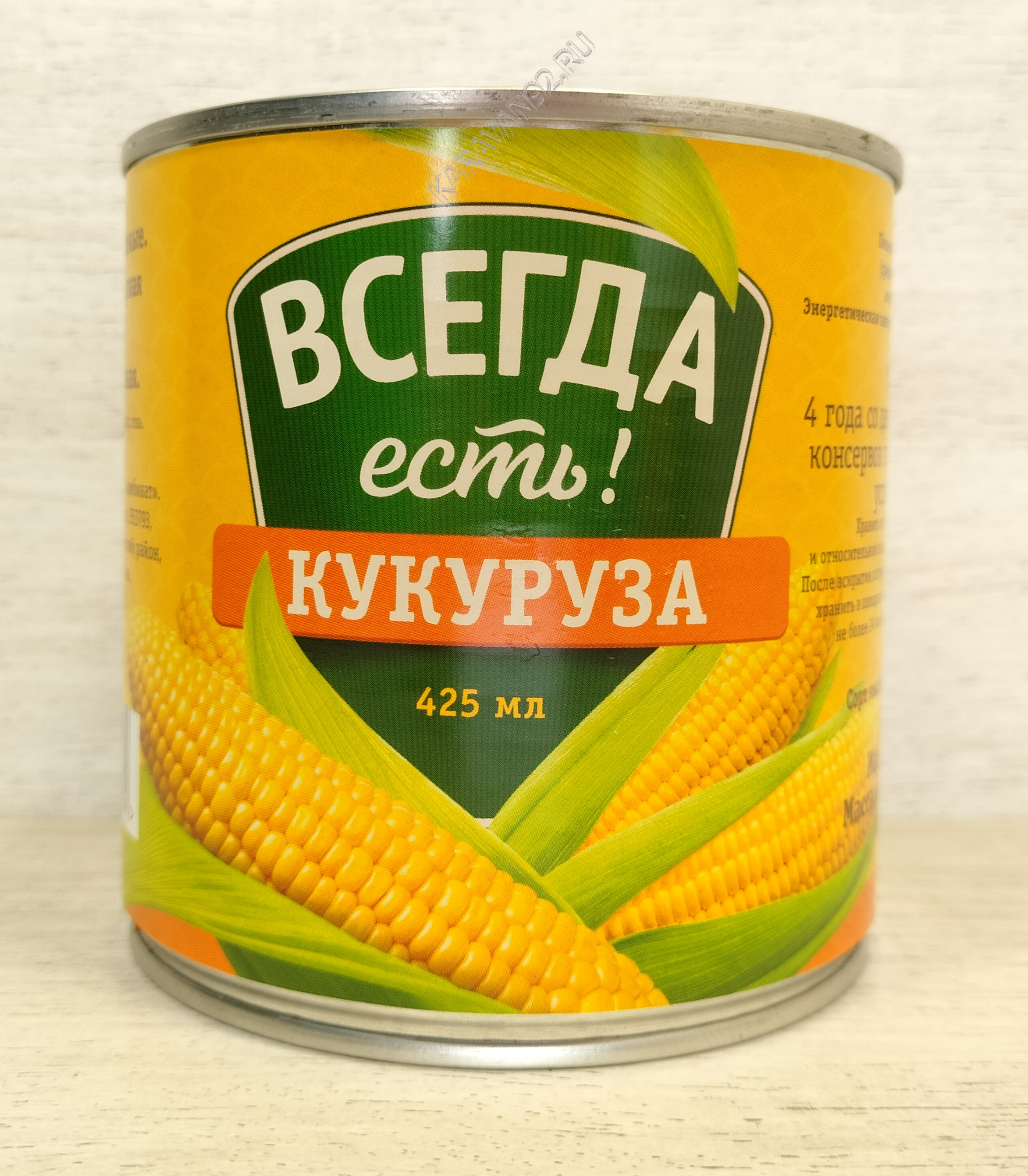 Купить кукуруза всегда есть ж/б 425мл по цене 83 руб. в Севастополе |  Караван92