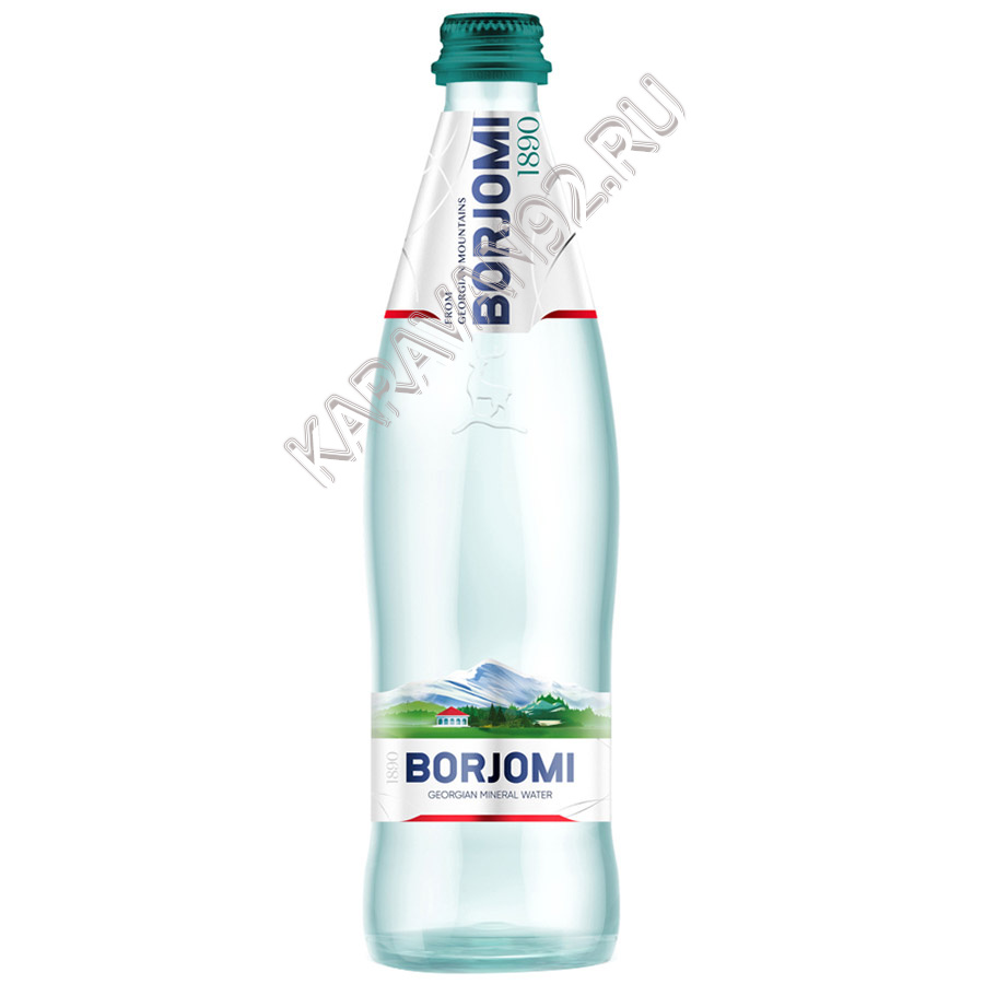 Вода Боржоми вода минеральная газированная 0,75л бутылка пэт.