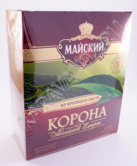 Чай черный Корона Российской империи 100пак*2г