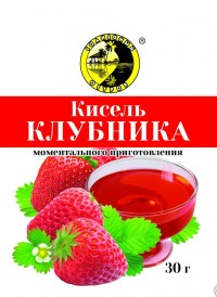 Кисель Клубника Солнечный остров 30гр