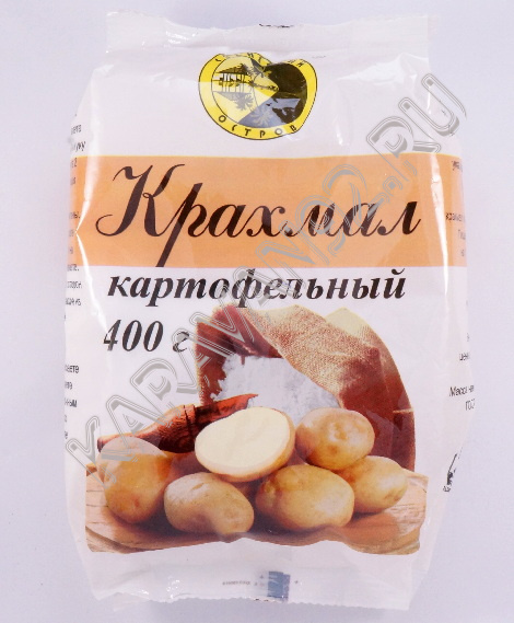 Крахмал картофельный Солнечный остров 400г