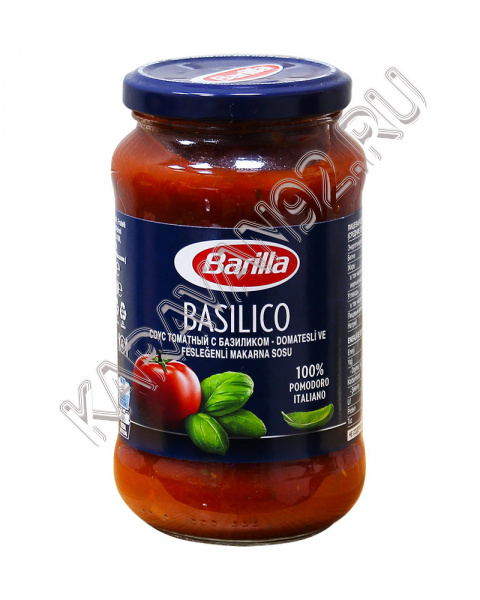 Соус томатный с базиликом Basilico 400 гр Barilla