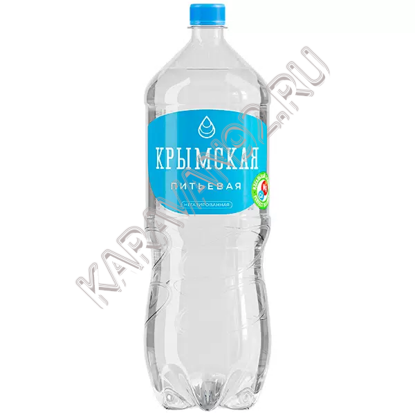 Вода 1л "Крымская" НЕГАЗ 