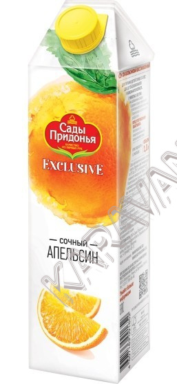 Сок Сады Придонья Exclusive "Апельсин" 1л 