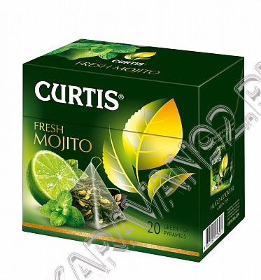 Чай Curtis Fresh Mojito зеленый 20пак*1,7г