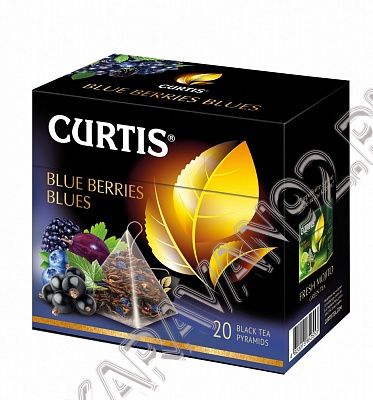 Чай Curtis Blue Berries Blues черный 20пак*1,7г