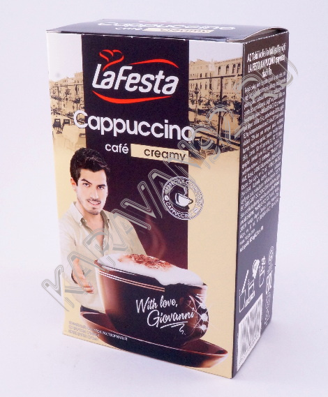 Кофейный напиток La Festa Капучино растворимый Сливки 10шт*12,5г