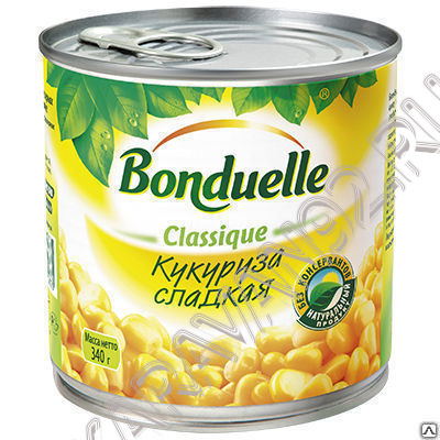 Кукуруза сладкая Бондюэль 340г