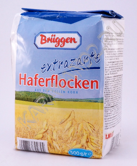 Хлопья овсяные Экстра Bruggen 500г
